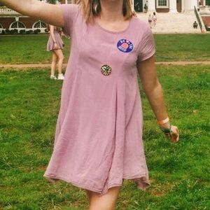 Silence + Noise Urban Outfitters Size L Lavender Dress